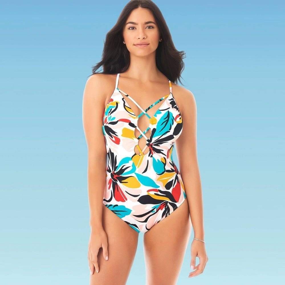 BEACH BETTY MIRACLE SLIMMING CONTROL 1 PC NWT SZ L
